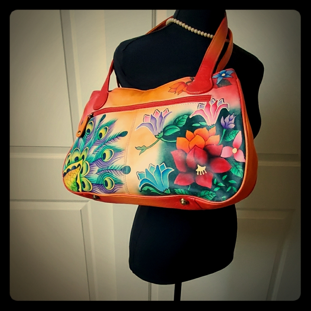 Sukriti Hand Painted Leather Bag